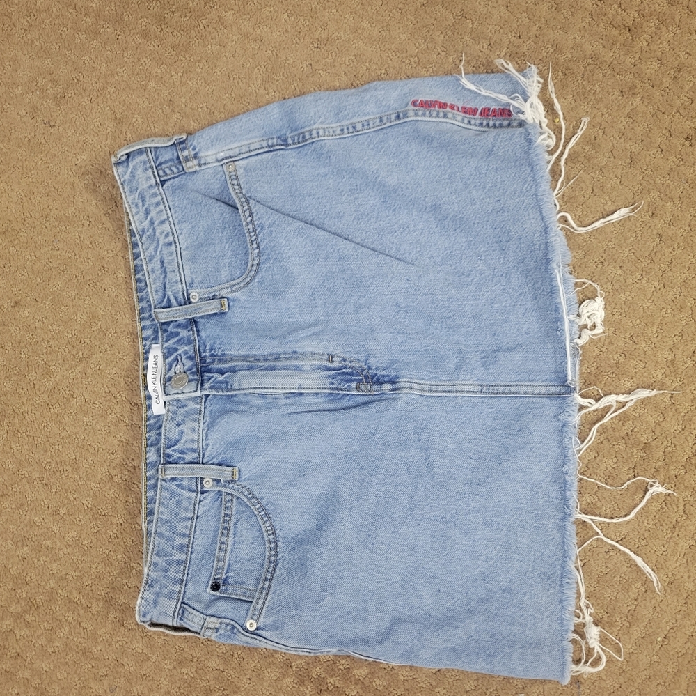 Calvin Klein Jean Skirt